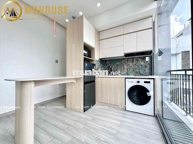 CĂN HỘ STUDIO RỘNG 50M2 - FULL NỘI THẤT - BAN CÔNG NGAY CÔNG VIÊN LÀNG