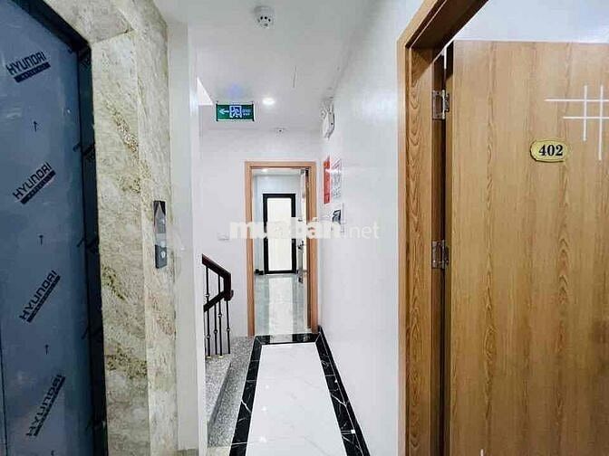 TOÀ CHDV VÕ CHÍ CÔNG- DT 56M2 x5 TẦNG THANG MÁY- 11 PHÒNG KK- ĐỦ PCCC