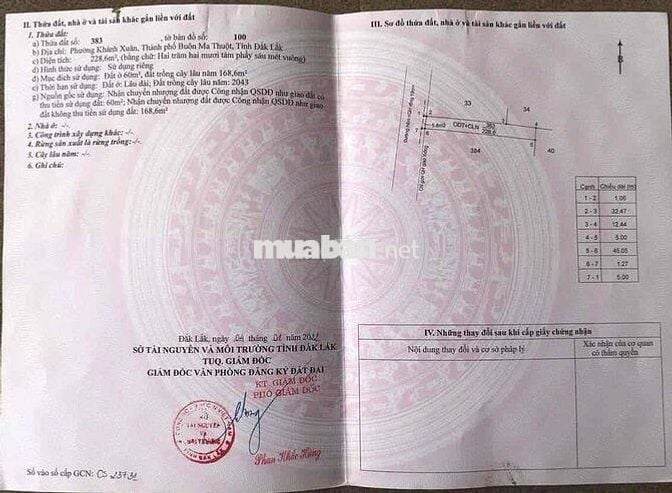 BÁN NHANH lô Ngã 3 Duy Hoà ~ Cách Ngã 6 chỉ 6Km đường Bê tông QH rộng