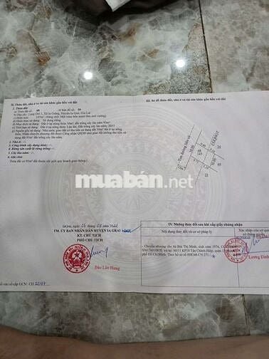 820trieu sở hữu nhà câp 4. Dt :10 x81 :50tc có nhà cấp 4