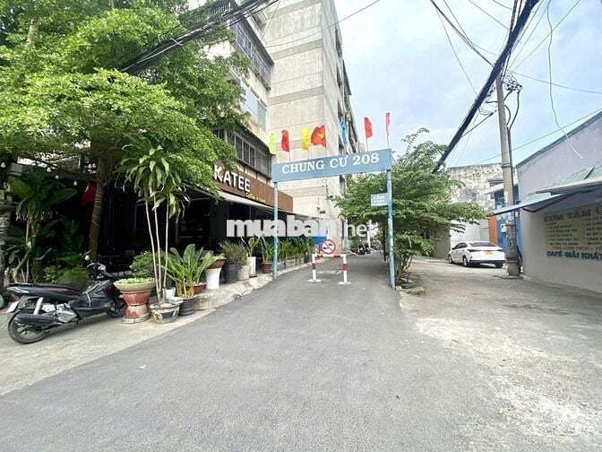 Chung cư 66m2 3 PN 208 D2 (Nguyễn Gia Trí) Q. Bình Thạnh