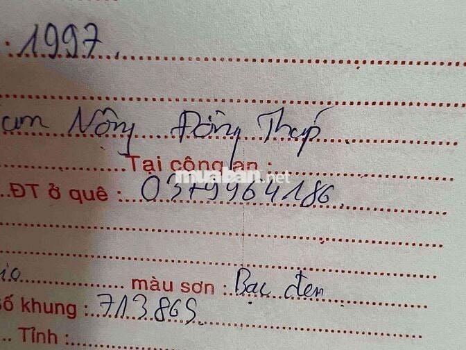 xe bán . no4 máy zin êm giá 3tr200