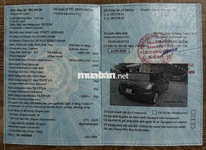 Suzuki Swift 2014 1.4 AT - 59300 km