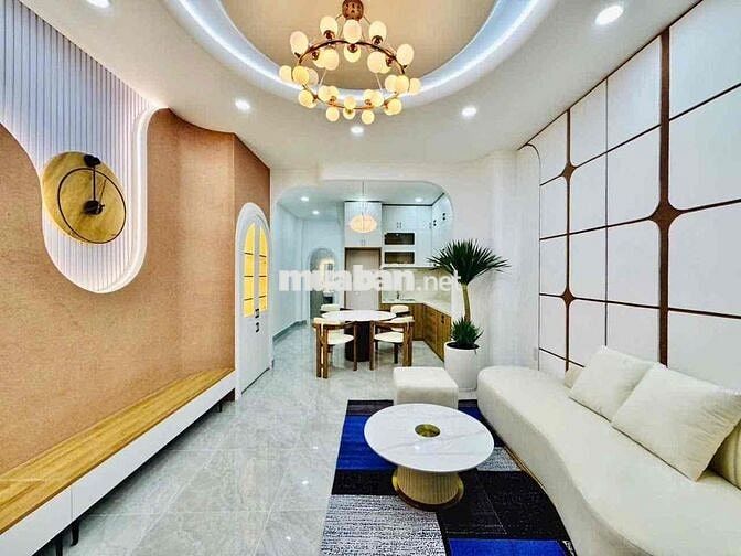 🏡 NHÀ ĐẸP XÂY MỚI – HXH – GIÁP Q1 – 5 TẦNG – 4 PHÒNG NGỦ – 2 SÂN THƯỢN