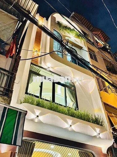 🏡 NHÀ ĐẸP XÂY MỚI – HXH – GIÁP Q1 – 5 TẦNG – 4 PHÒNG NGỦ – 2 SÂN THƯỢN