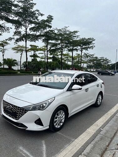 Hyundai Accent 1.4 AT 2021 màu trắng