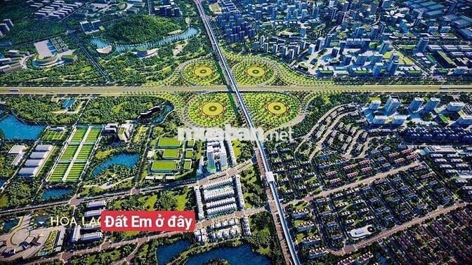 Bán Đất  phú cát  Hoà lạc :4,8 tỷ