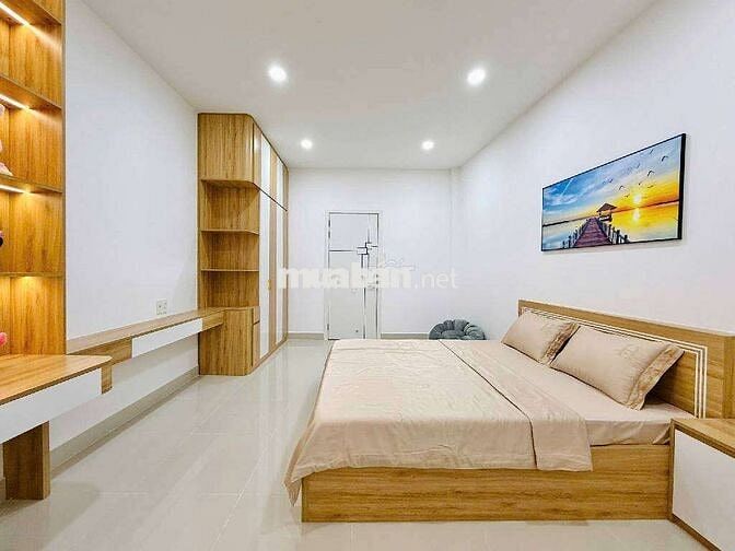 BÁN NHÀ ĐẸP 4 TẦNG, HẺM XE HƠI,63M², PHẠM VĂN CHIÊU, PHƯỜNG 9, HƠN 7 T