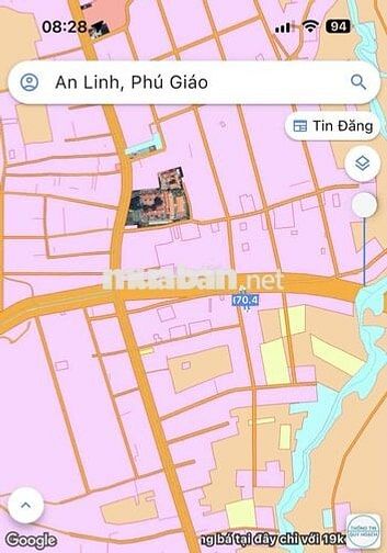 Ngộp NGÂN HÀNG THANH LÝ LÔ ĐẤT 817m2 150 TC MT Đường TẠO LỰC QH 65m