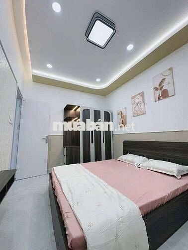 HẺM  XE HƠI THÔNG, HUỲNH VĂN NGHỆ, 48m2, 4 TẦNG, 4PN, ST, GIÁ 7, 85Ỷ