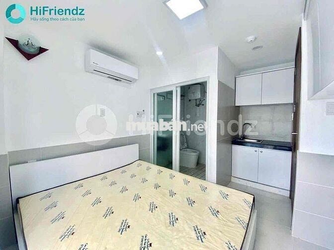 Studio full nội nhất có bancol siêu thoáng mát sạch sẽ ngay cầu chà va