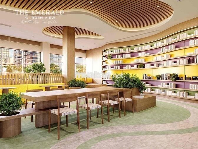 Chung cư THE EMERALD GARDEN VIEW giá 1 tỷ 390 Triệu đang F0, view sôn