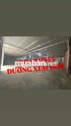 CHO THUÊ KHO 20x20m 400m2 - 15TRIỆU - GIÁ MỀM