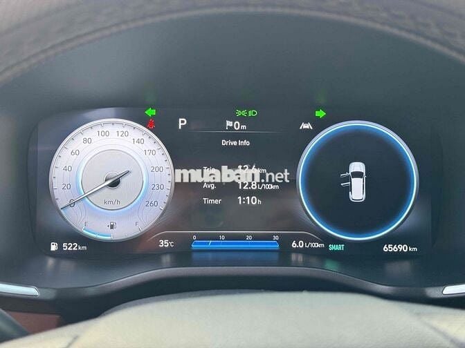 Hyundai Santa Fe 2022 Dầu bản Cao - 65000Km