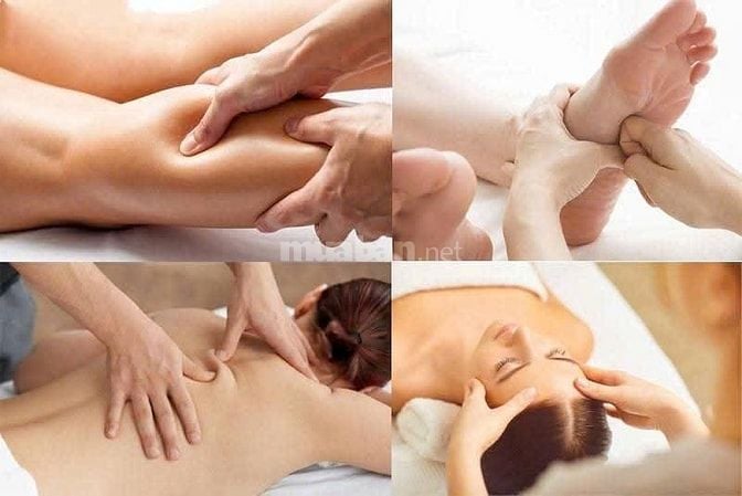 Em nhận massage trị liệu cổ vai gáy, Body tinh dầu