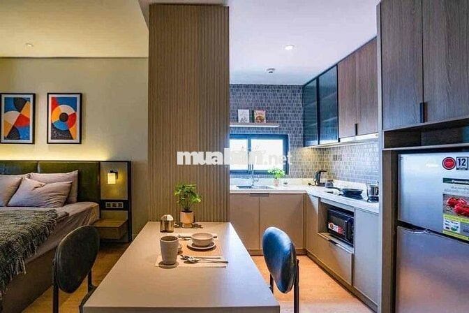 CĂN HỘ XA BẾP BAN CÔNG NHIỀU CỬA SỔ RỘNG 35m2 BÙI ĐÌNH TUÝ GẦN QUẬN 1