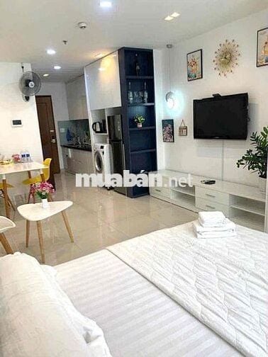 SKY CENTER 1PN 1WC GẦN SÂN BAY FULL NỘI THẤT