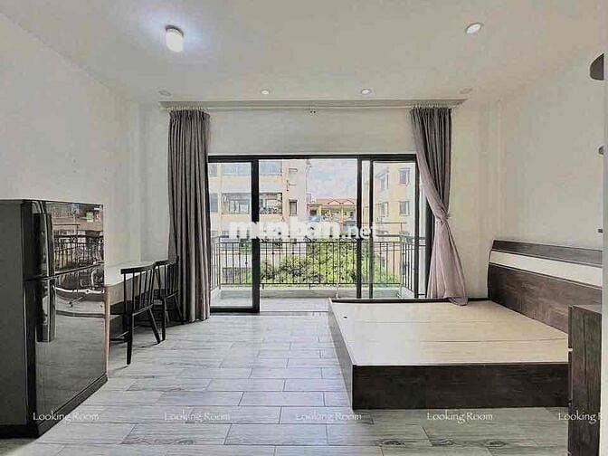 Cho Thuê Căn Hộ Dịch Vụ Mới Rộng 34m2 Ban Công Giá Siêu Mền