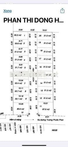 HOT CHỈ 46TR/M2 - TRƯƠNG PHƯỚC PHAN - 26X56M - HẺM XE HƠI - 65 TỶ TL