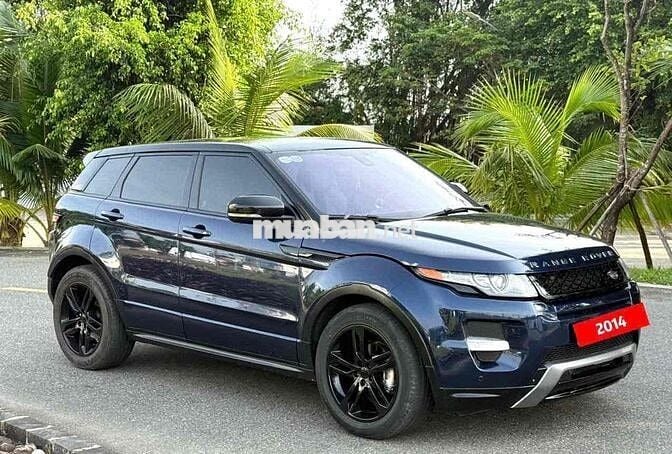 Ranrover Evoque 2014 Dynamic màu xanh Cavansite