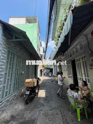 💥 TTQ8  BÁN ĐẤT TẶNG NHÀ CẤP 4  - kẾ CHỢ GẠCH ÔNG NGUYỄN THỊ TẦNG P2 Q