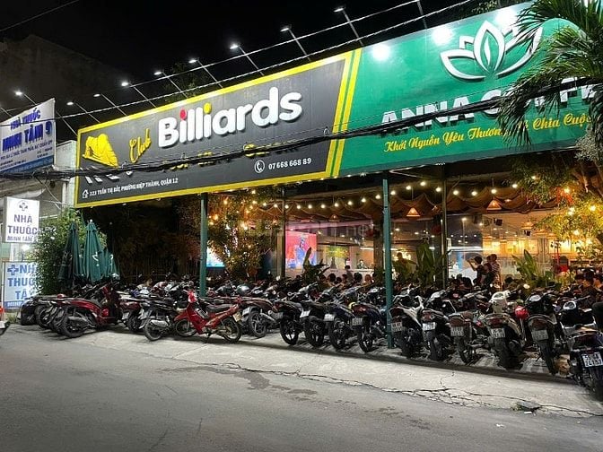 sang nhượng mô hình cafe - bida 