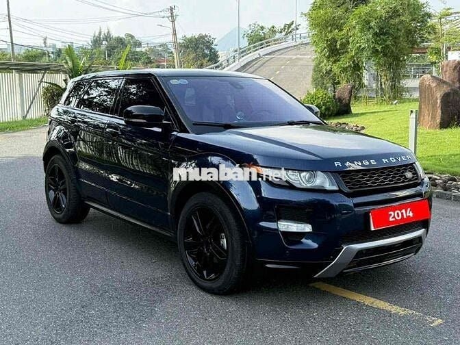 Ranrover Evoque 2014 Dynamic màu xanh Cavansite