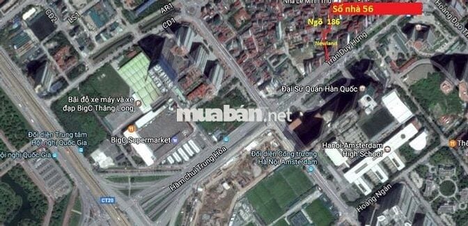 Cho thuê nhà trong ngõ 166 trần duy hưng