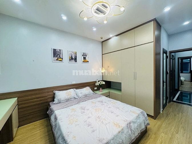 Nhà Đẹp Thang Máy, Đường Hoàng Mai 42/46m, 5 tầng, mt 3.5m, 12.8 tỷ