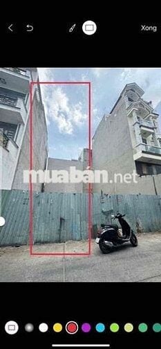 ĐẤT HẺM 6M THÔNG — NGANG 5,2 x 15