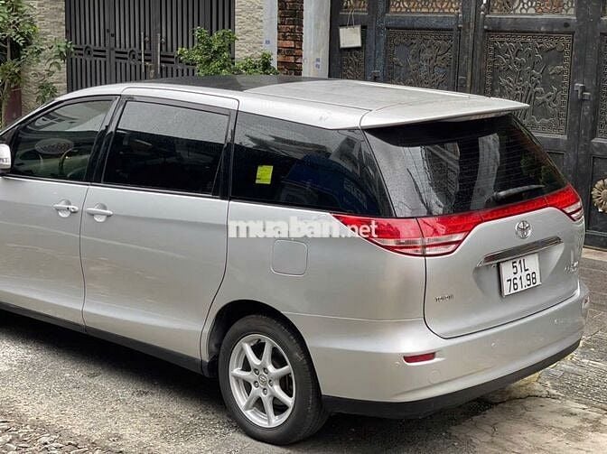Toyota Previa GL 2008 Bạc bản full options.