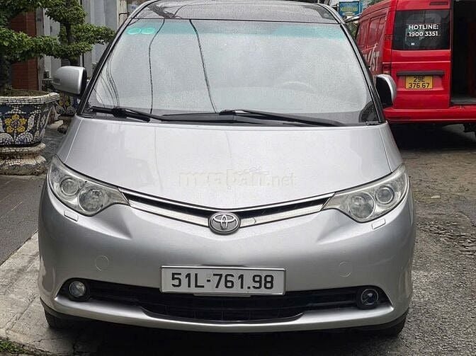 Toyota Previa GL 2008 Bạc bản full options.
