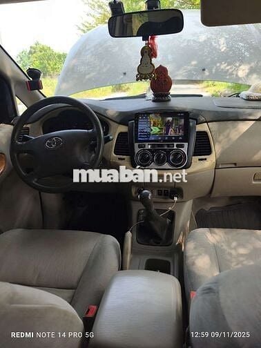 Cần bán Innova 2008G ,xe gia đình