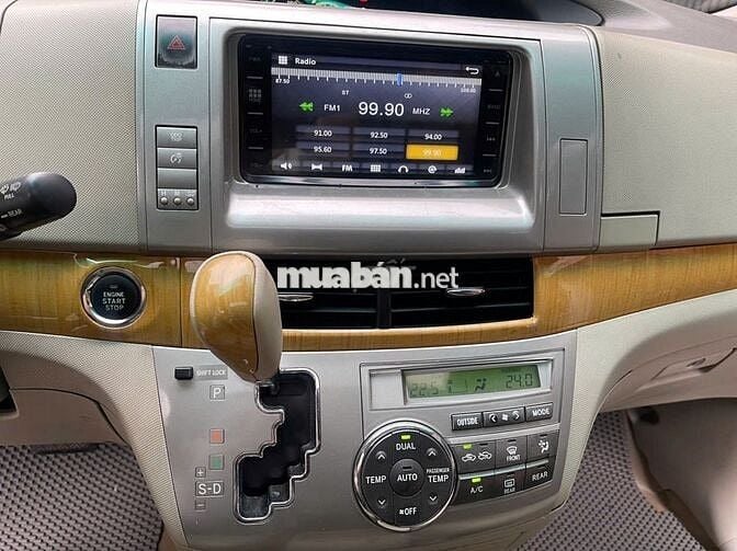 Toyota Previa GL 2008 Bạc bản full options.