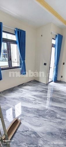 100% nhà mới Hẻm Đường Trần Văn Ơn 4,5x9,7m 2 lầu 3 PN 