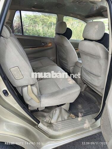 Cần bán Innova 2008G ,xe gia đình