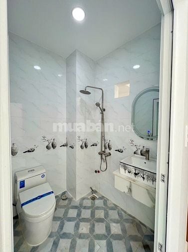 Nhà Mới Xây 3 lầu, hẽm 6m A.D.Vương, Bình Tân gần V.V.Kiệt