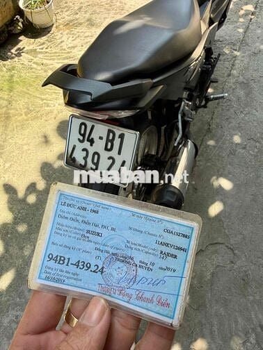 suzuki raider cccd chủ