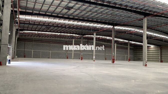 Cho thuê kho xưởng mới 100% khu công nghiêp long hậu =  giá 4usd/m2