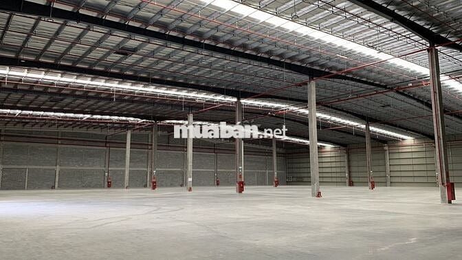 Cho thuê kho xưởng mới 100% khu công nghiêp long hậu =  giá 4usd/m2