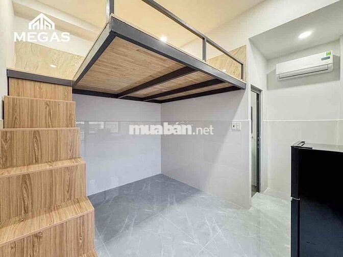 CHO THUÊ DUPLEX BAN CÔNG FULL NỘI THẤT MÁY GIẶT RIÊNG GẦN VLU - IUH