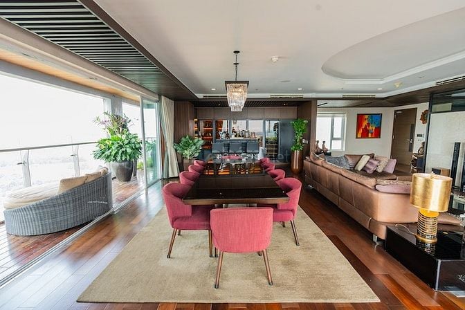 Bán Sky Villa Đảo Kim Cương – tòa Brilliant, tầng cao, diện tích 580m²