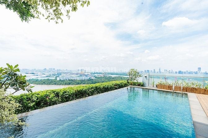 Bán Sky Villa Đảo Kim Cương – tòa Brilliant, tầng cao, diện tích 580m²