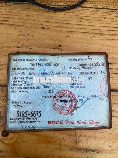 xe Honda Drem thái 1994