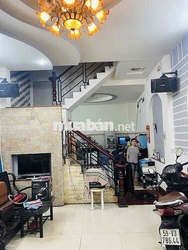 HẺM XE TẢI TRÁNH- 4 TẦNG BTCT- 63M2- VIP PHƯỜNG 12- CHỈ NHỈNH 6TỶ