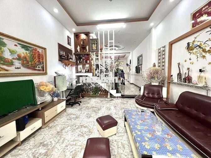 HẺM XE HƠI, BÙI QUANG LÀ, P.12 80m2, SÂN THƯỢNG, 3 TẦNG, GIÁ 6.1 TỶ