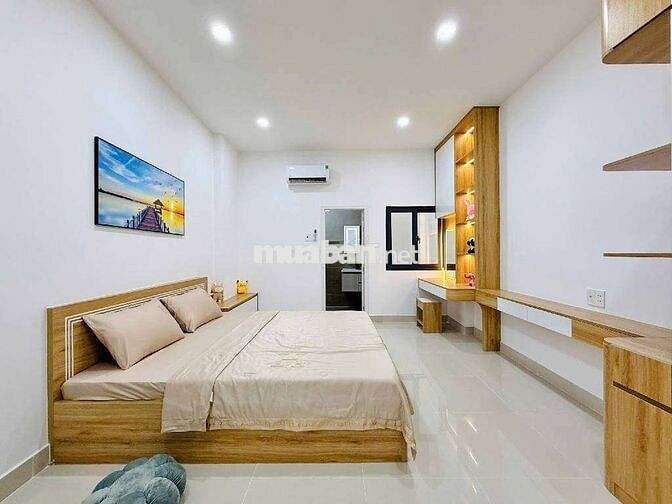 HẺM XE HƠI, BÙI QUANG LÀ, P.12 80m2, SÂN THƯỢNG, 3 TẦNG, GIÁ 6.1 TỶ