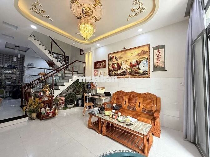 BÁN NHÀ MỚI HXH, SHR (5M×22M) CHỦ XÂY KIÊN CỐ 4TẦNG VỪA Ở KD CHO THUÊ