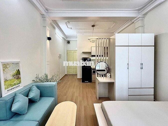 CHO THUÊ CĂN HỘ NGAY TRẦN ĐÌNH XU TÁCH BẾP BAN CÔNG AN NINH GIÁ RẺ T11