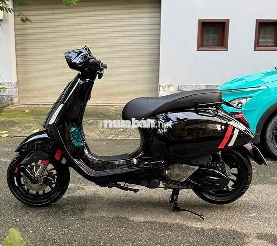 vespa sprin đen bóng siêu đẹp đèn led bstp 9 chủ